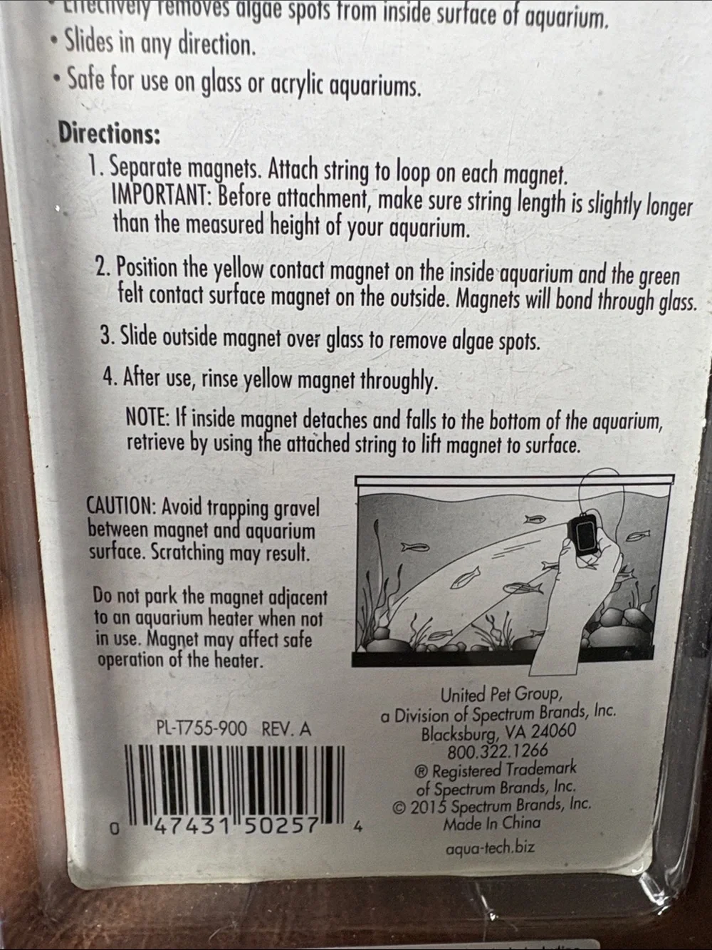 Aqua-Tech Magnetic Algae Remover